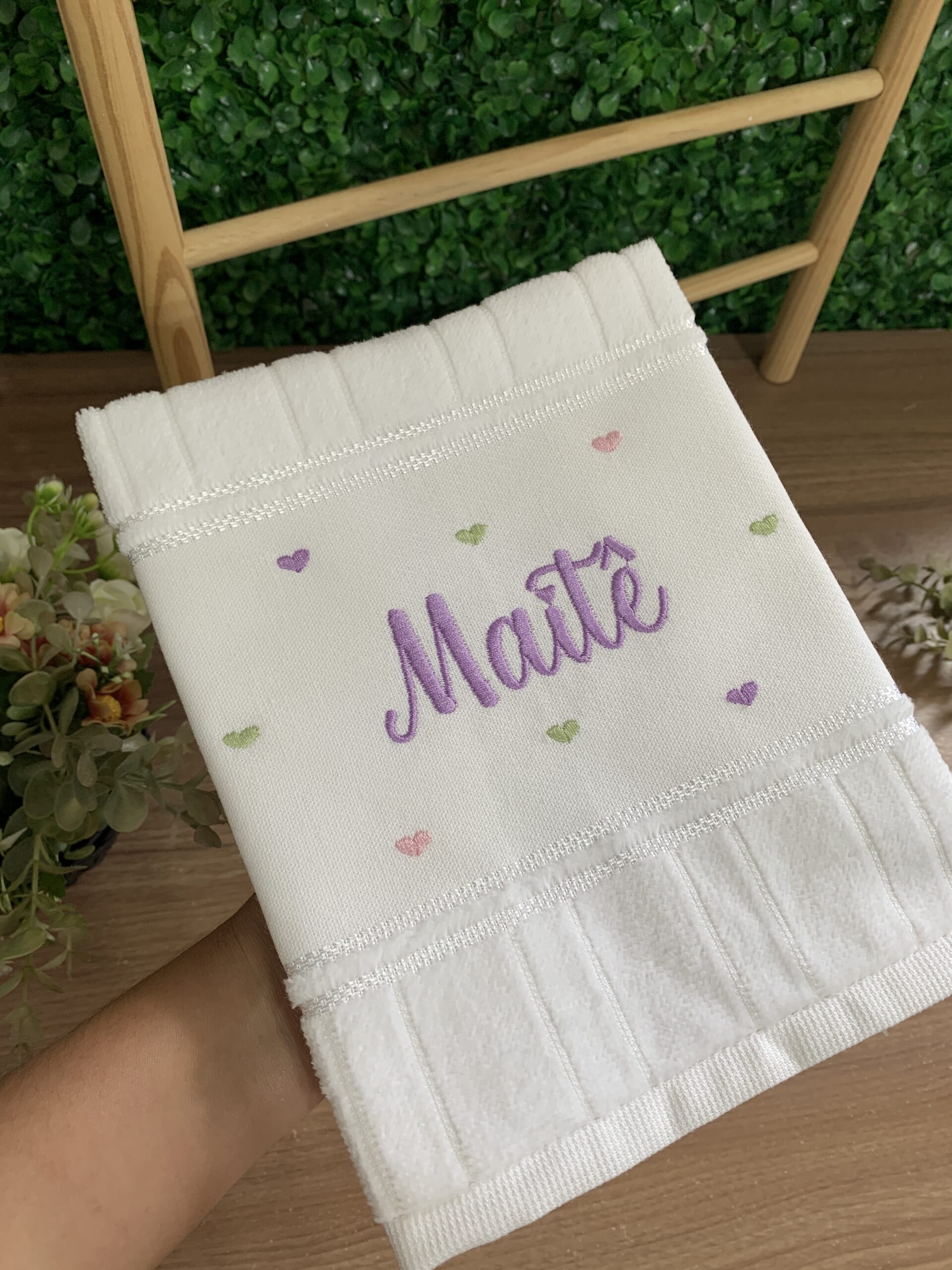 toalha de lavabo escolar infantil