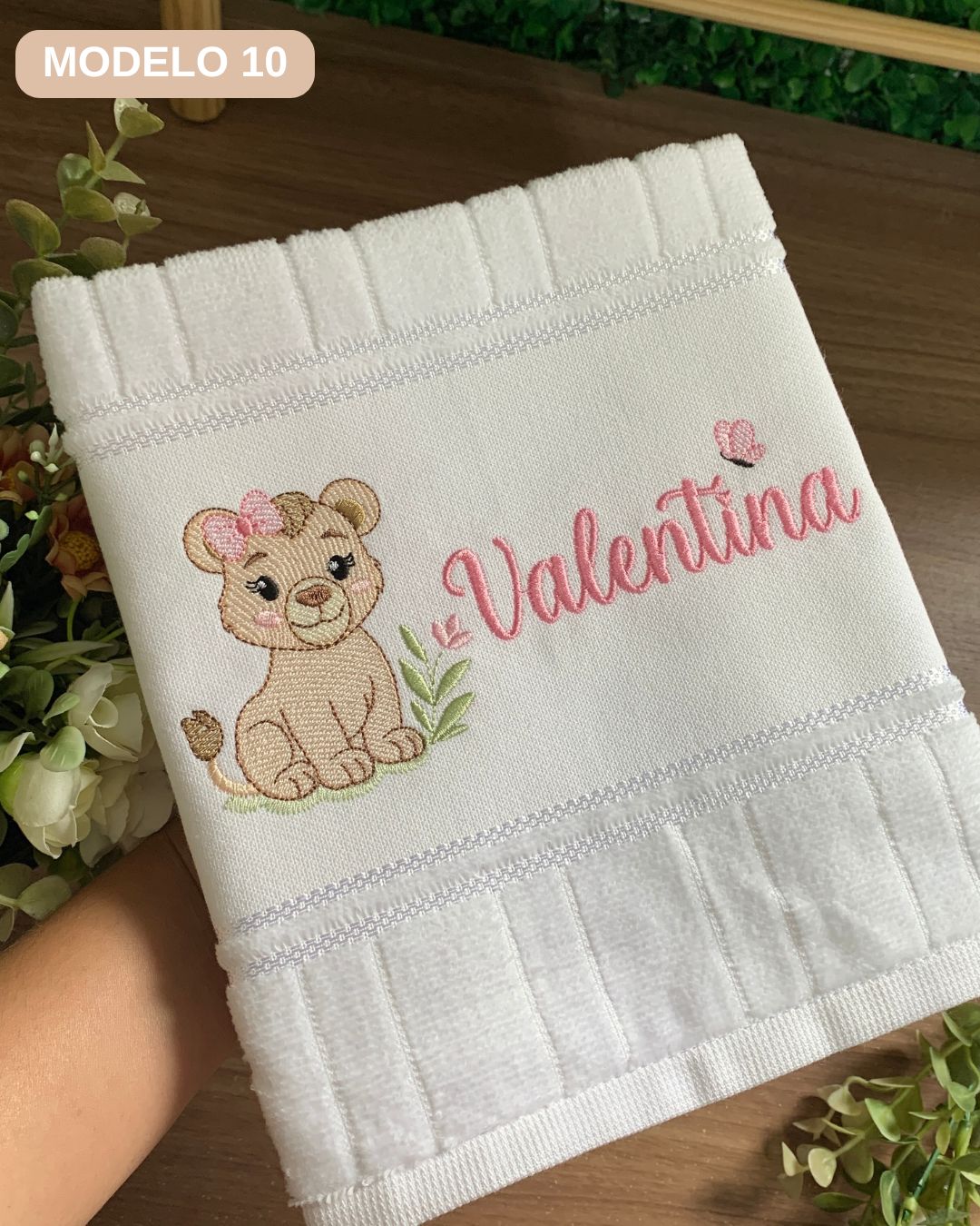 toalha de lavabo escolar infantil